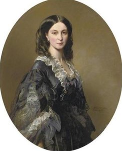 Portrait of Princess Elizaveta Alexandrovna Tchernicheva by Franz Xaver Winterhalter